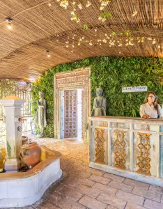 Entrée du spa