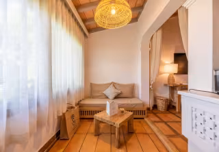 Chambre confort : canapé