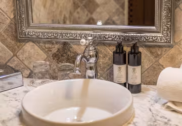 Salle de bain : lavabo
