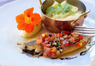 Plat dressé