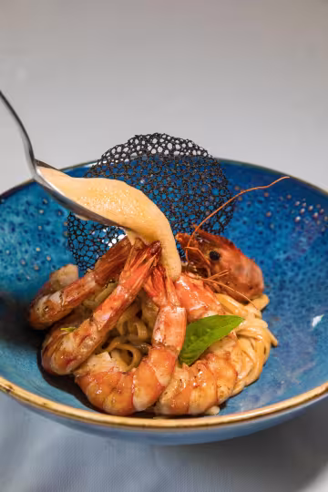 Entrée dressée
