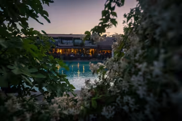 Restaurant le soir