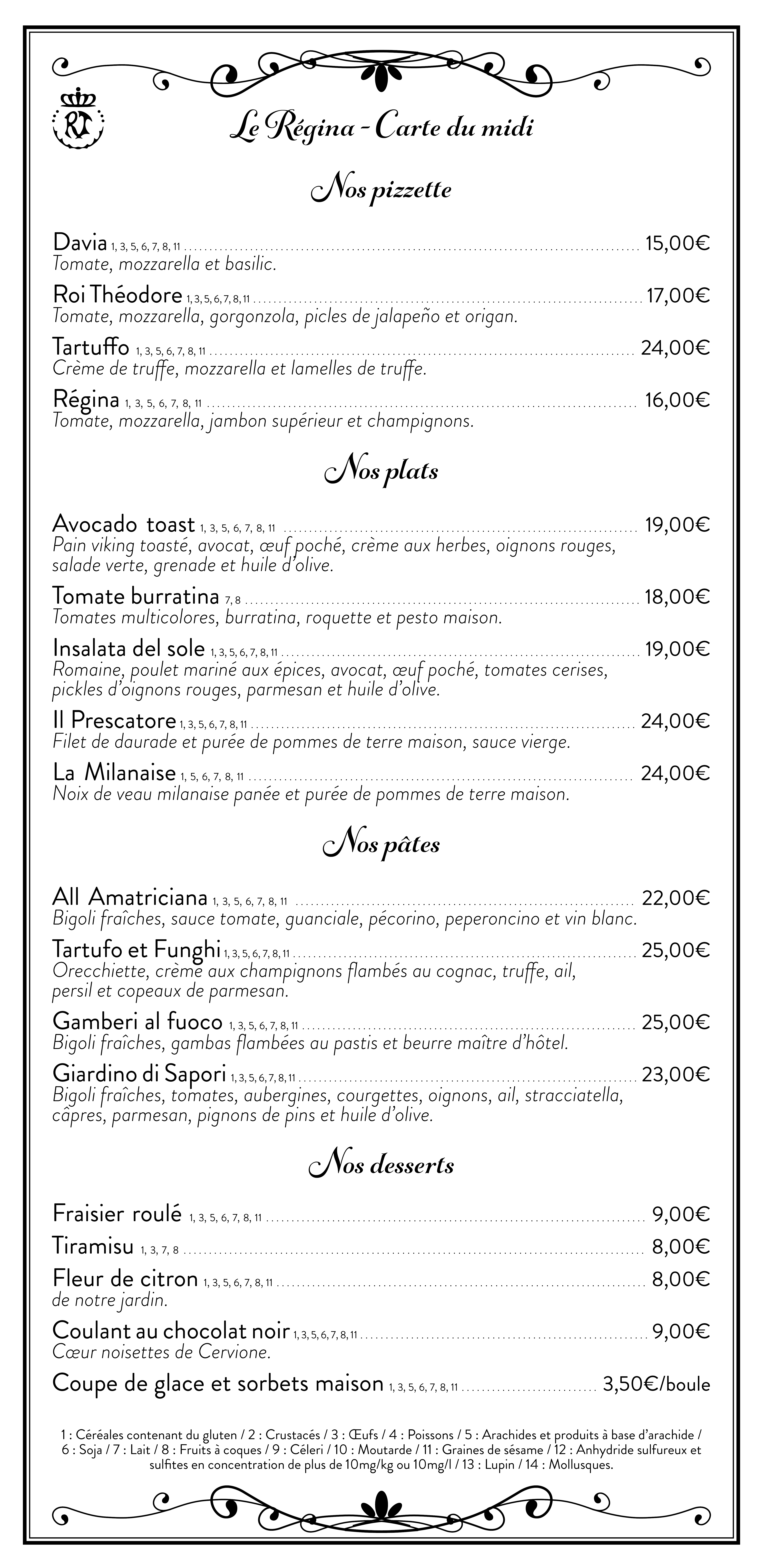 CARTES ROI THEODORE MIDI